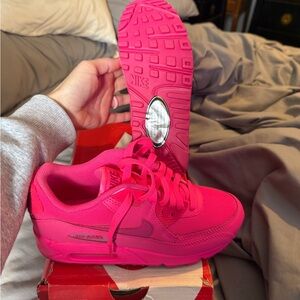 Nike Fuchsia Athletic Shoes
